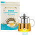 DelighTeas Organic Digest & Detox CCF Tea, Ayurvedic Loose Leaf Tea for Digestion, 60 Servings, 5 oz