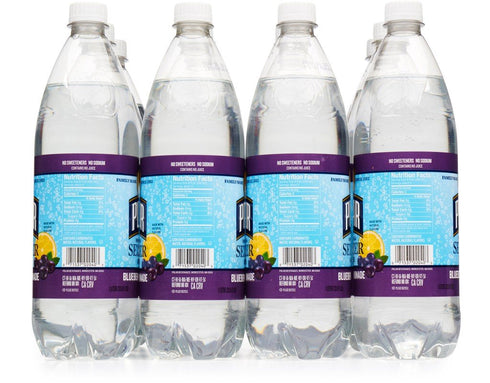 Polar Seltzer 12 33.8 Oz Polar Beverages Lemonade - Bluberry - Case Of - Fl