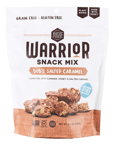 BeeFree Warrior Mix Gluten Free Granola - Chunky Granola Bites | Paleo,
