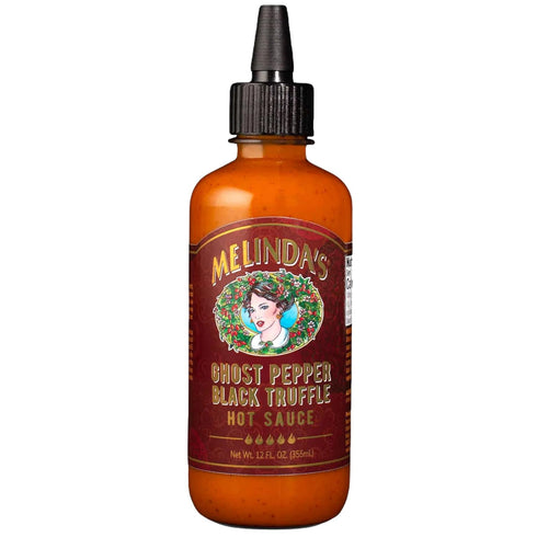 Melinda's Ghost Pepper Black Truffle Hot Sauce - Gourmet Ghost Pepper Hot