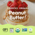 2.5 1 (40 oz) Once Again Organic Crunchy Peanut Butter No Sugar Added - Large Pound Jar - Single Ingredient, Unsalted