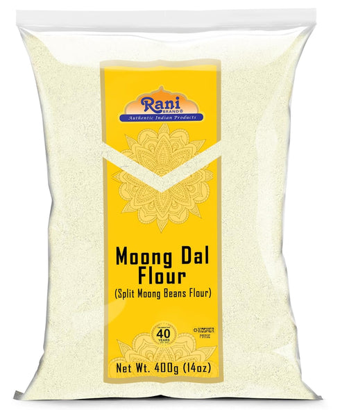 Rani Moong Flour (Mung Bean Flour, Green Gram Flour) 14oz (400g) ~