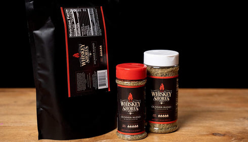 Whiskey Shores Gunner Blend Herb-Forward Seasoning for Roast Chicken, Pork & Turkey, Savory Sage & Rosemary BBQ Rub