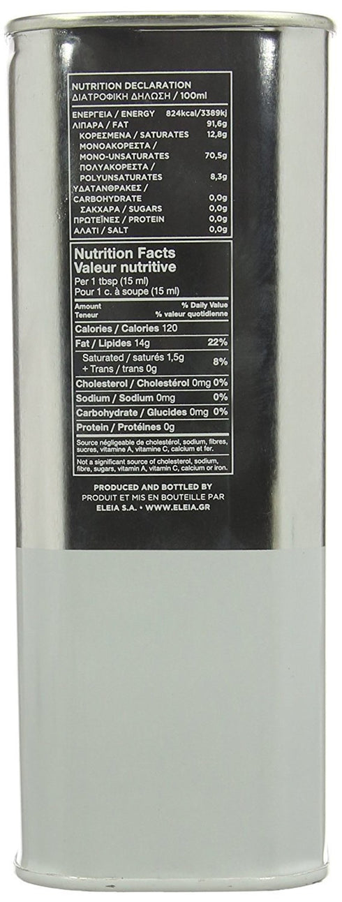 1 Eleia Extra Virgin Olive Oil Litre