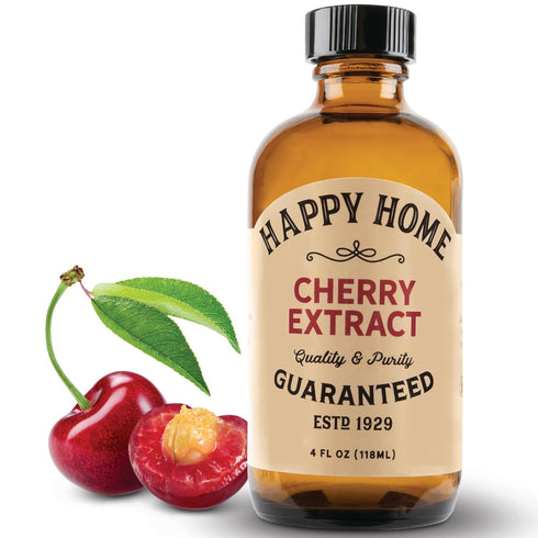 Happy Home Natural Cherry Flavor, Certified Kosher, 4 oz