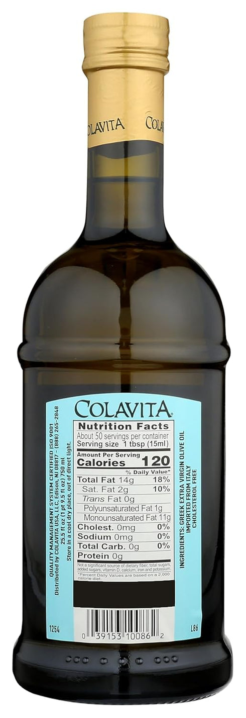 25.5 Oz. Colavita Greek Extra Virgin Olive Oil Fl. Bottle