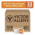 Victor Allen's Coffee Pumpkin Spice Flavored, Medium Roast, 32 Count, Single Serve Coffee Pods for Keurig K-Cup Brewers