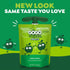 Pack, 3.2 oz (Pack 20), GoGo squeeZ No Sugar Added Applesauce and Fruit Puree Variety Apple & Cinnamon, Pouches