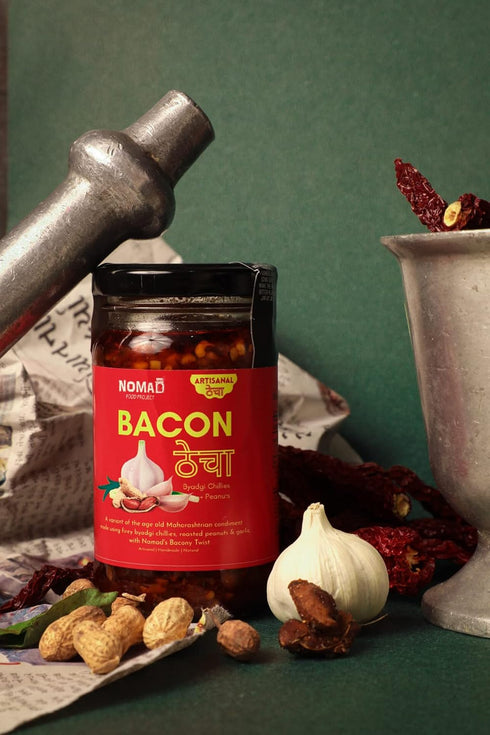 Nomad Food Project 200gms Bacon Thecha Red |