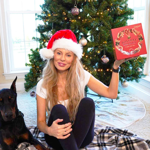 Sets (90+ 9 VAHDAM, Holiday Breakfast - Christmas Tea Gift Cups) Loose Leaf Teas - Luxury Gift Box | Christmas Gifts