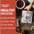 Packs 2 oz (Pack 3) Side Project Jerkys Mongolian Flavored Beef Jerky - Chef Curated Beef Jerky Snack with Sweet