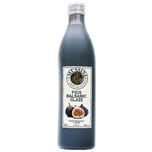 Mussini Fig Balsamic Vinegar Reduction - 16.9 oz - Gourmet Italian Balsamic