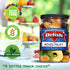 2 lbs (32 Oz) Dried Mixed Fruit with Prunes by It's Delish, Jumbo Container | Snack Mix of Prunes, Apricots, Plums