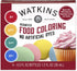 1 0.3 oz 4 Count (Pack 2) Watkins Assorted Food Coloring, Each Red, Yellow, Green, Blue, Total Four bottles