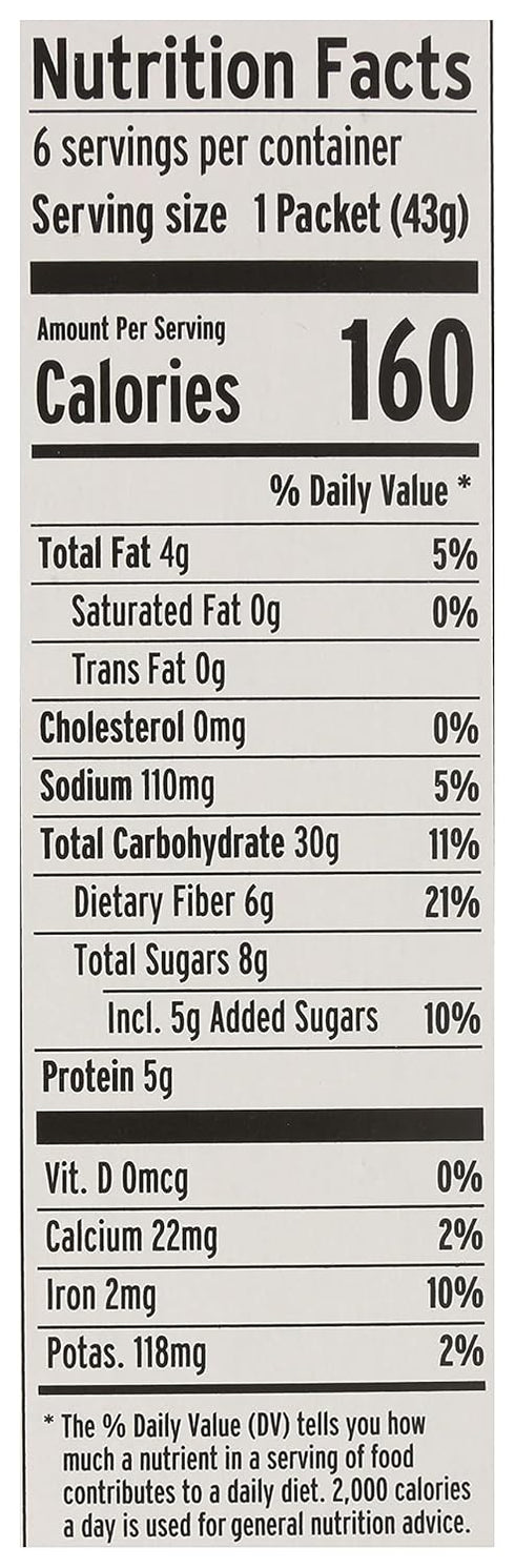 Multipack, 9.12 Purely Elizabeth, Oatmeal Banana Nut Prebiotic Ounce