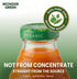 Wonder Green 100% 8.45 oz (6 Pack) Organic Carrot, Celery & Kale Cold Pressed Juice, | Vegetable Juice Blend, All