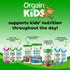 8g 4g 23 1lb Orgain Kids Protein Powder Shake Mix, Chocolate Brownie - Grass-Fed Dairy Protein, Fiber, Vitamins