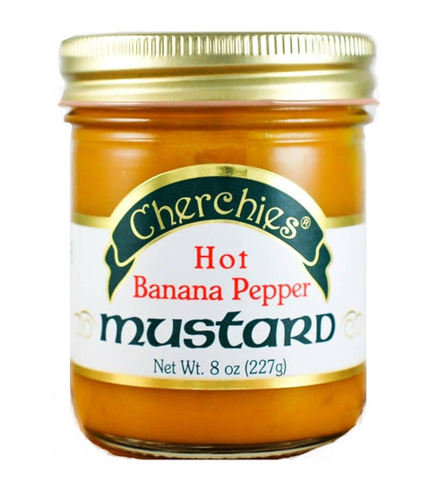 Cherchies Hot Banana Pepper Mustard