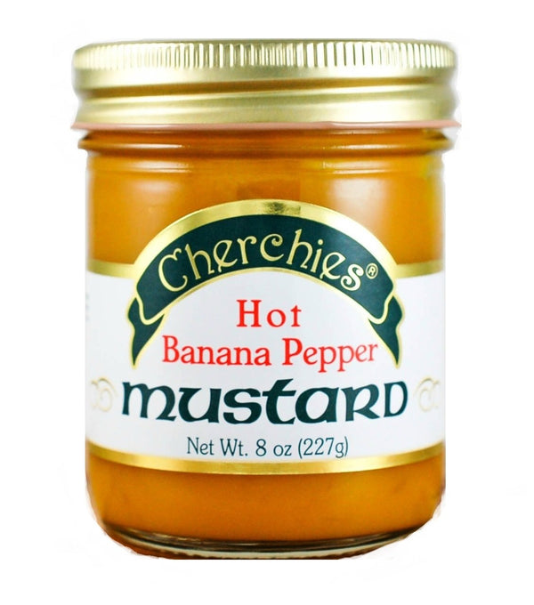 Cherchies Hot Banana Pepper Mustard