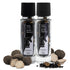 Truffletopia | Black Cyprus Salt and Black Truffle Grinder with Real Truffles