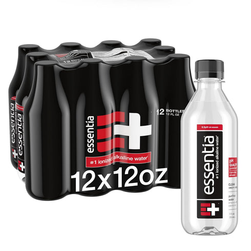 Essentia Water ESSENTIA Ionized Alkaline Water 12x12oz