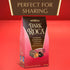 Pack 1-5oz Almond Roca of Individually Wrapped Dark Chocolate Candy - Dark Chocolate Caramel Buttercrunch Toffee