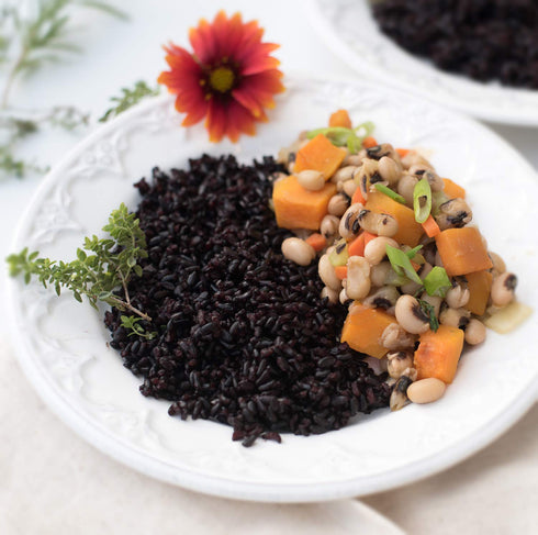 15 Lotus Foods, Rice Heirloom Forbidden Black, Ounce