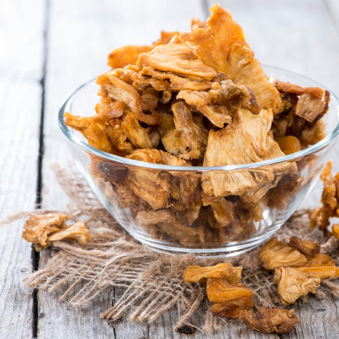 8 Oz, Wildly Organic Dried Pineapple Slices Bag Premium, Organic, Unsweetened, Non-GMO, Kosher, Vegan, No Added Sugar