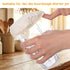 Sibba 5 3-4 Inch Pcs Sourdough Starter Jar Covers - Handmade Cotton Cloth Covers, Reusable Sourdough Jar Cover