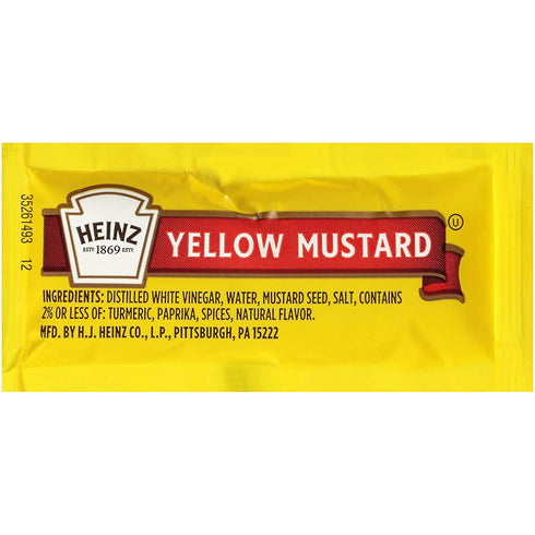 Concession Essentials Packets 100 (50 Condiment Ketchup and Mustard, Total Each Flavor)