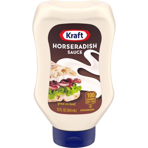 Kraft Horseradish Sauce, 12 oz Bottle