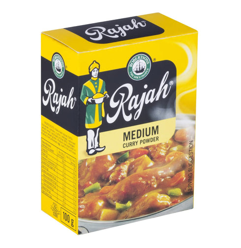 Generic 100g 3.53 (Pack 2)) Robertsons Rajah Curry Powder (Medium, Ounce