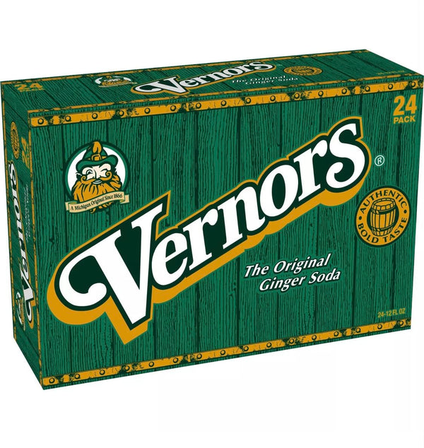 12 oz (24 Vernors Ginger Ale, Cans)