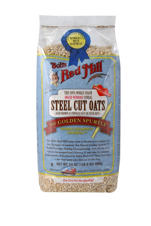24-ounce Bob's Red Mill Steel Cut Oats