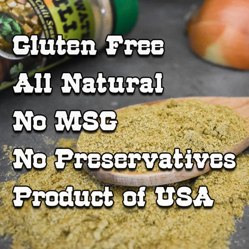 Chugwater Chili Gourmet Green Chili Seasoning Mix, 4oz Bottle | Wyoming State Championship Recipe | All Natural, Gluten