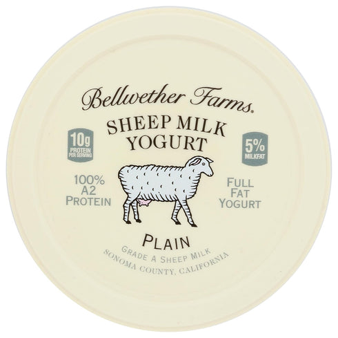 Bellwether Farms 24 OZ Plain Sheep Yogurt