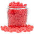 8 oz Gummy, Gummies Guatemalan Strawberry Candy Gelatin Based Soft and Chewy, Light Sugar Coated, Bulk Jelly Fruit