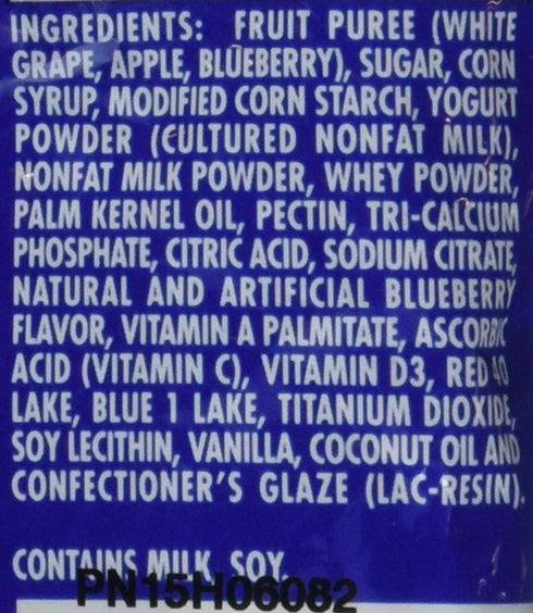4.25 WELCHS Fruit 'n Yogurt Snacks, Blueberry, Ounce