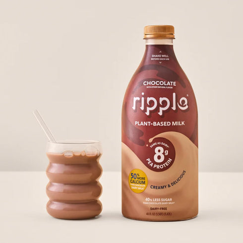 48 Oz Ripple Pea Milk, Chocolate