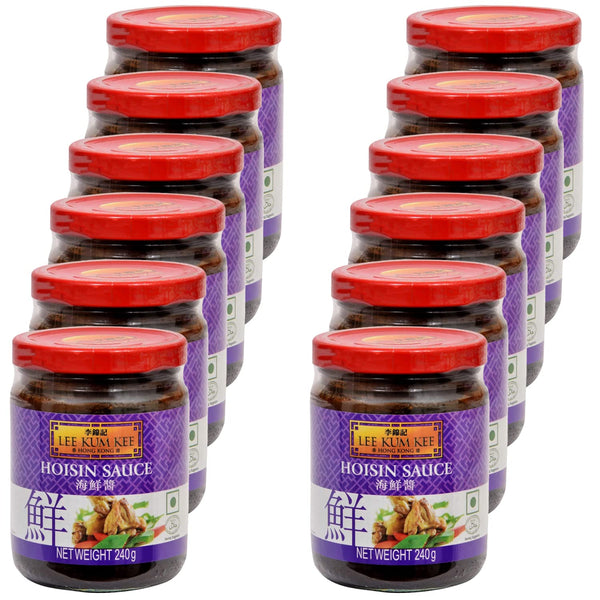 Lee Kum Kee Hoisin Sauce Glass Bottle,8.5 Ounce (Pack of 12)