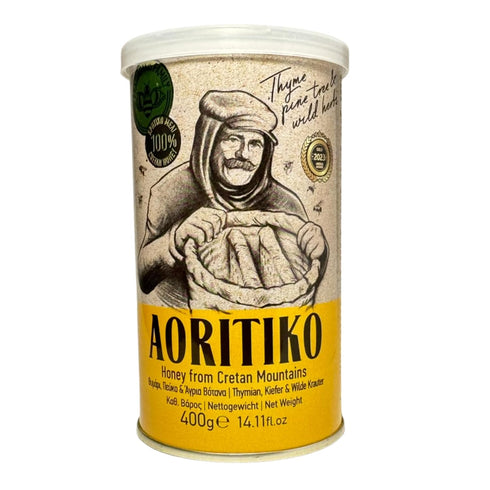 Fragiadakis Konstanas & Co G. P. Aoritiko Pure Cretan Mountain Honey | Greek Honey | 100% Natural, Wildflower