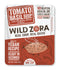 Wild Zora Instant Keto-Friendly Soups Tomato Basil 8-pack Broth Made with Chickpeas,