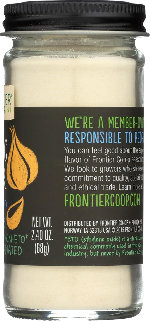 2.4-Ounce Frontier Garlic Powder, Bottle