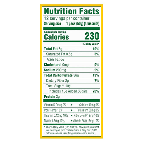 Pack, 12 Packs (4 Pack) belVita Breakfast Bars Biscuits, Golden Oat, Value Biscuits Per