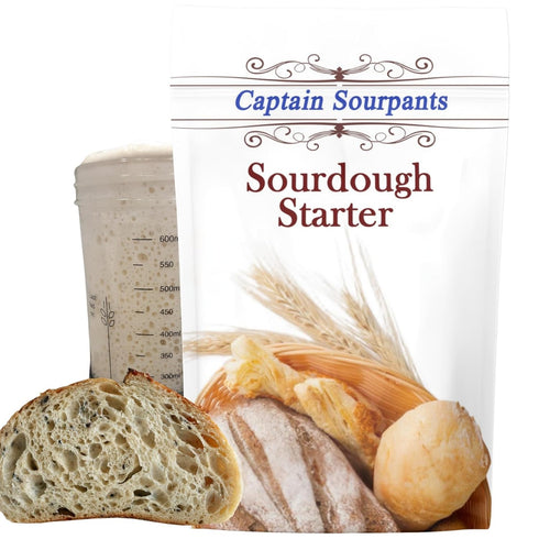 Mature Sourdough Starter Culture 100+ Years Old Dehydrated Sourdough Starter Kit for