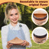 Egcina 8.5oz 100% Dried Shiitake Mushroom Powder - Pure Natural Shiitake Mushroom Seasoning for Cooking, Ramen, Coffee