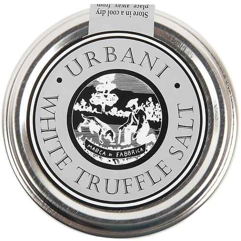 Urbani Truffles White Truffle Salt, 3.5 Oz - Gourmet Seasoning with Real Truffles
