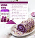 24oz (680g) Pack Purple Sweet Potato Powder - Natural Food Coloring for Baking, Drinks & SmoothiesUbe/Purple Yam