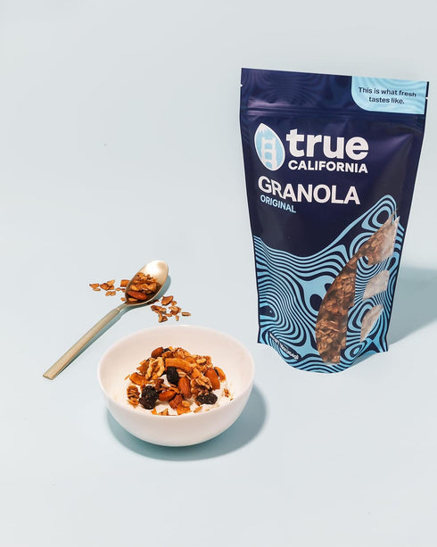 (1 LB) True California Original Granola Gluten Free, Non-GMO, Clean-Label Ingredients Plant-Based, Vegan - Made
