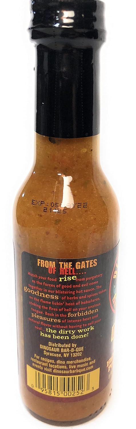 Dinosaur 5 oz Sauce Hot Devils Duel Habnro
